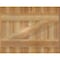 Ekena Millwork Joined Board-n-Batten Shutters w/Z-Bar, Rough Sawn Western Red Cedar, 26 7/8W x 21H, PR RBJ06Z26X021RWR - alternate 2